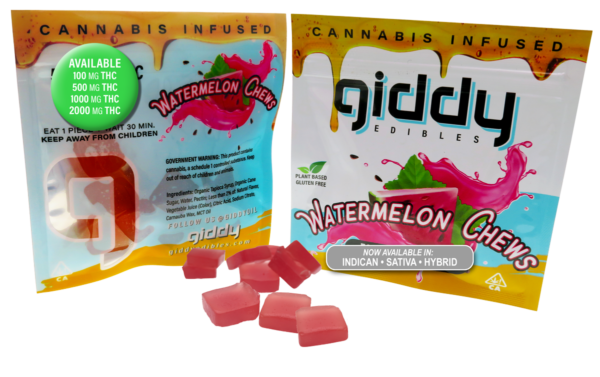 giddy edibles watermelon