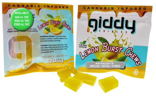lemon burst giddy edibles