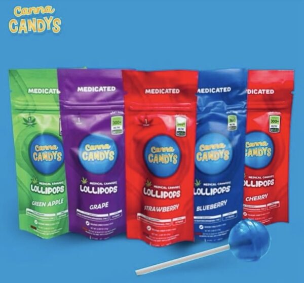 CANNA CANDY LOLLIPOPS 300mg