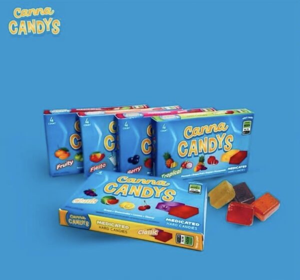 CANNA CANDY 4 PACK 400mg