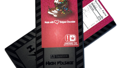 High voltage THC chocolate