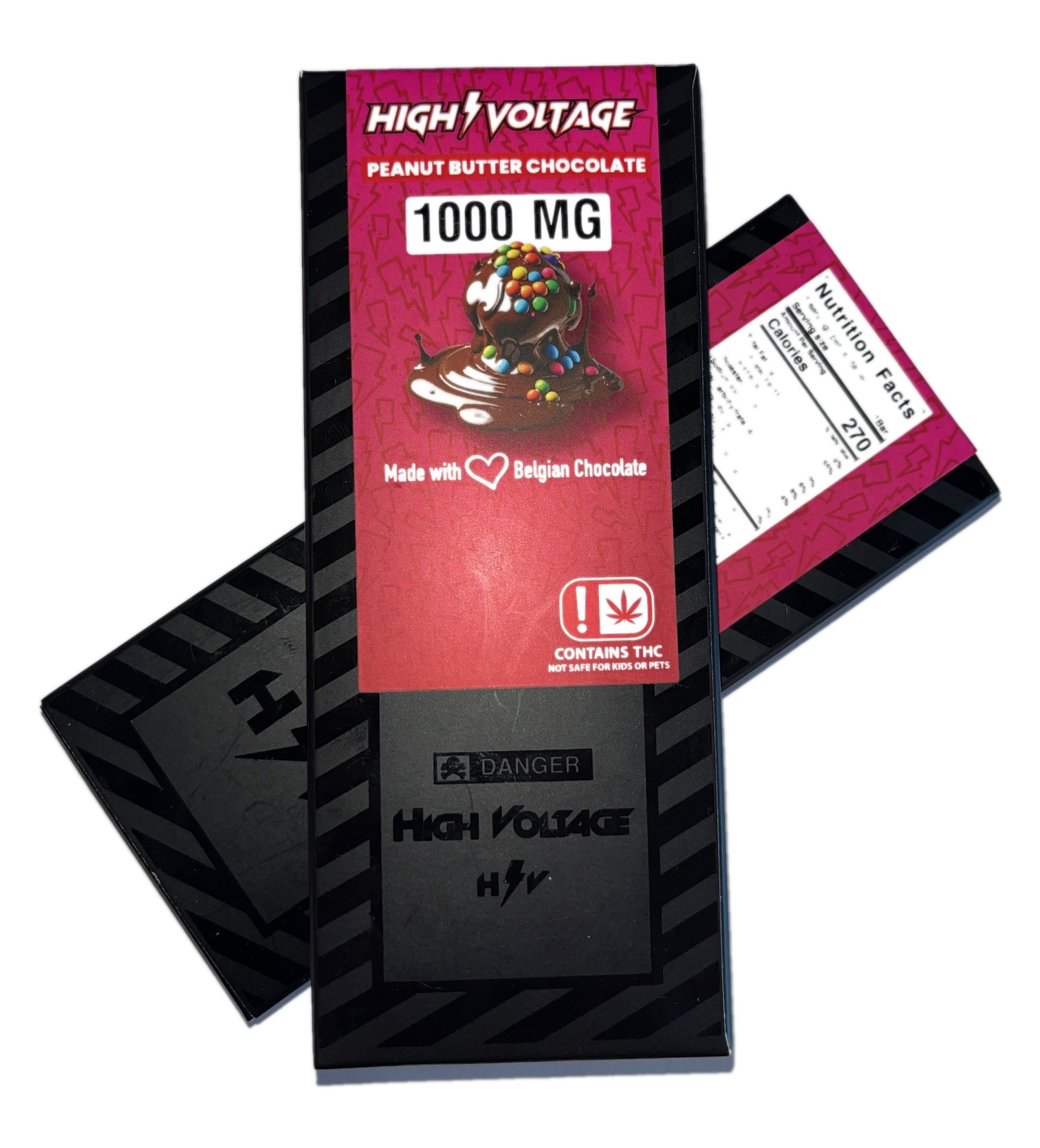 High voltage THC chocolate